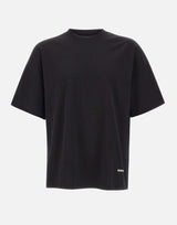 CARHARTT WIP T-Shirt "S-S Link Script" BLACK Uomo 