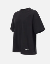 CARHARTT WIP T-Shirt "S-S Link Script" BLACK Uomo 