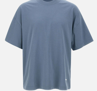 CARHARTT WIP T-shirt "S/S Link Script" Light Blue Uomo 