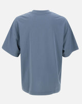 CARHARTT WIP T-shirt "S/S Link Script" Light Blue Uomo 