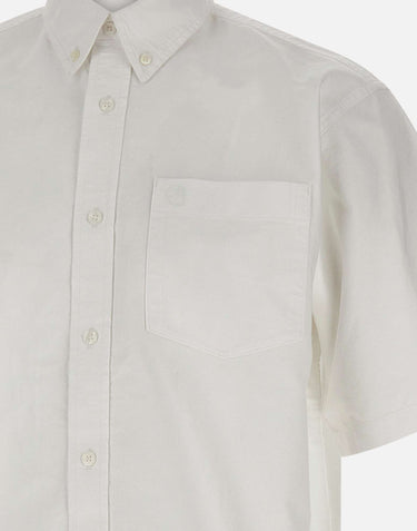 CARHARTT WIP Camicia "S/S Braxton" WHITE Uomo 