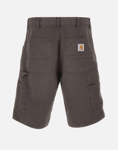 CARHARTT WIP "Single knee short" BROWN Uomo 