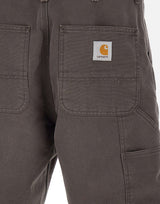 CARHARTT WIP "Single knee short" BROWN Uomo 