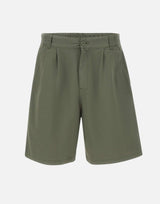 CARHARTT WIP Shorts "Marv" GREEN Uomo 