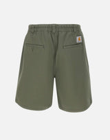 CARHARTT WIP Shorts "Marv" GREEN Uomo 