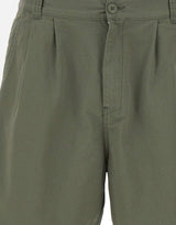 CARHARTT WIP Shorts "Marv" GREEN Uomo 