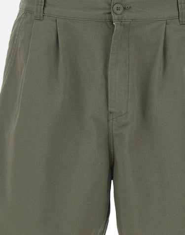 CARHARTT WIP Shorts "Marv" GREEN Uomo 