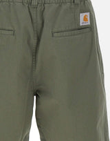CARHARTT WIP Shorts "Marv" GREEN Uomo 