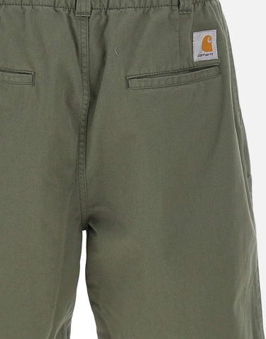 CARHARTT WIP Shorts "Marv" GREEN Uomo 
