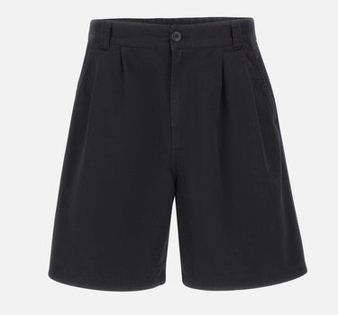 CARHARTT WIP Shorts "Marv" BLACK Uomo 