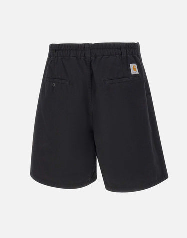 CARHARTT WIP Shorts "Marv" BLACK Uomo 