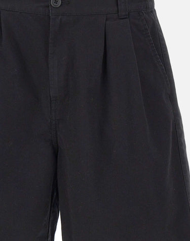 CARHARTT WIP Shorts "Marv" BLACK Uomo 