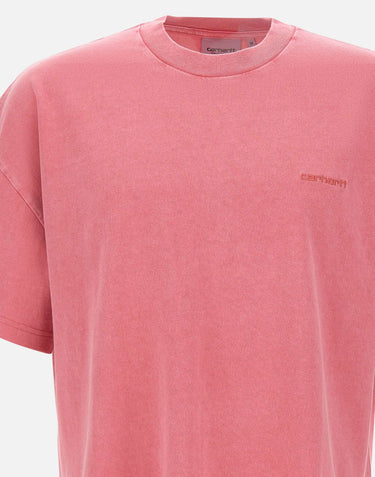 CARHARTT WIP T-shirt "S/S Benton" Pink Uomo 
