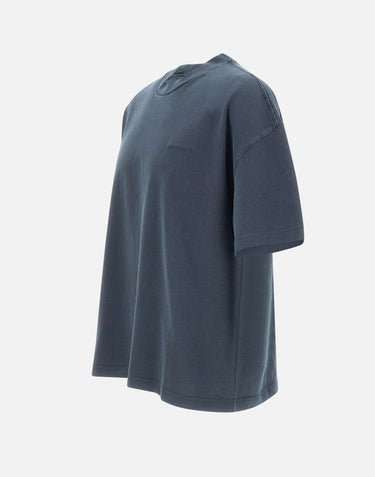 CARHARTT WIP T-shirt "S/S Benton" BLUE Uomo 