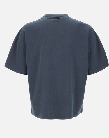 CARHARTT WIP T-shirt "S/S Benton" BLUE Uomo 