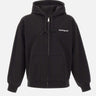 CARHARTT WIP "Hooded Archive Lines Jacket" BLACK Uomo 