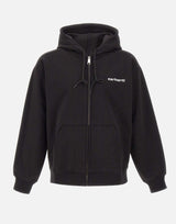 CARHARTT WIP "Hooded Archive Lines Jacket" BLACK Uomo 