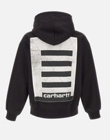 CARHARTT WIP "Hooded Archive Lines Jacket" BLACK Uomo 