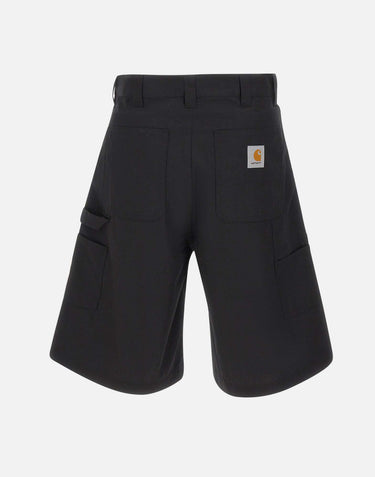 CARHARTT WIP Shorts "Postal DK" BLACK Uomo 