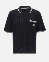 CARHARTT WIP Polo "S/S Ramsey" BLACK Uomo 