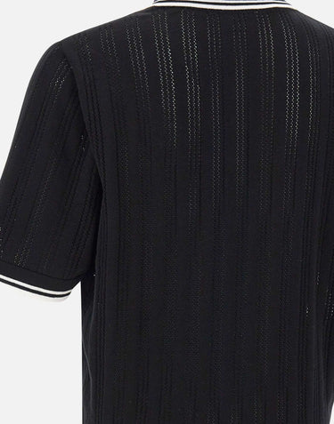 CARHARTT WIP Polo "S/S Ramsey" BLACK Uomo 