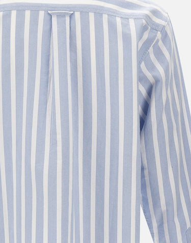 CARHARTT WIP Camicia "L/S Deven" Light Blue Uomo 