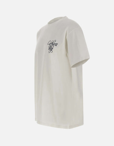 CARHARTT WIP T-shirt "S/S Vestige" WHITE Uomo 