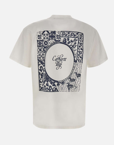 CARHARTT WIP T-shirt "S/S Vestige" WHITE Uomo 