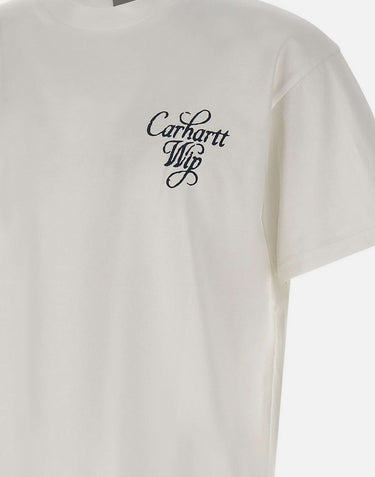 CARHARTT WIP T-shirt "S/S Vestige" WHITE Uomo 
