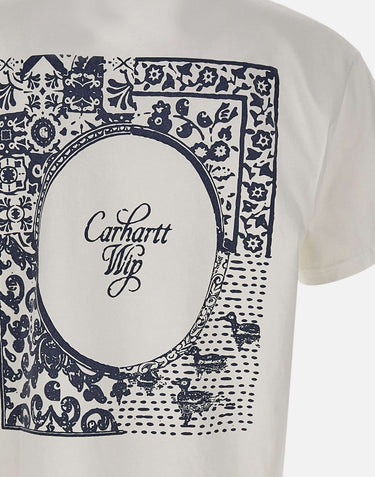 CARHARTT WIP T-shirt "S/S Vestige" WHITE Uomo 