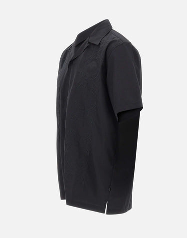 CARHARTT WIP Camicia "S/S Signet" BLACK Uomo 