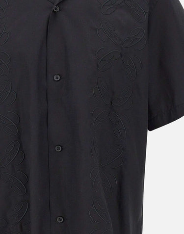 CARHARTT WIP Camicia "S/S Signet" BLACK Uomo 