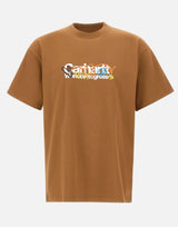 CARHARTT WIP T-shirt "Primary" BROWN Uomo 