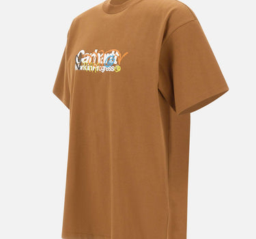 CARHARTT WIP T-shirt "Primary" BROWN Uomo 