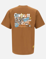 CARHARTT WIP T-shirt "Primary" BROWN Uomo 