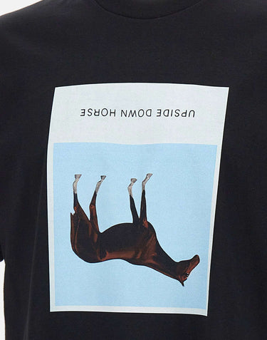 CARHARTT WIP T-shirt "S/S Sean Hamilton 02" BLACK Uomo 