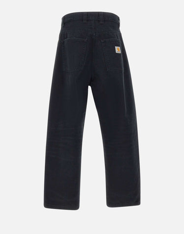 CARHARTT WIP Pantaloni "Brandon" BLACK Uomo 