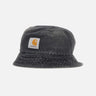 CARHARTT WIP Cappello alla pescatora "Aden" BLACK Uomo 