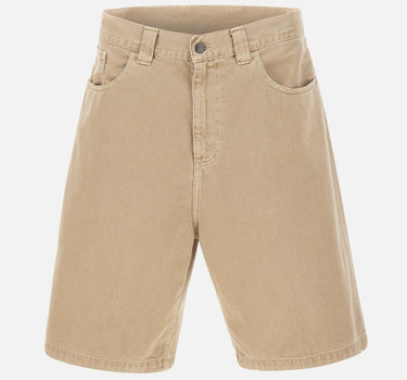 CARHARTT WIP Shorts "Brandon" BEIGE Uomo 