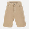CARHARTT WIP Shorts "Brandon" BEIGE Uomo 