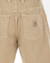 CARHARTT WIP Shorts "Brandon" BEIGE Uomo 