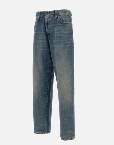 CARHARTT WIP Jeans "Aaron" BLUE Uomo 