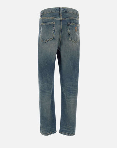CARHARTT WIP Jeans "Aaron" BLUE Uomo 