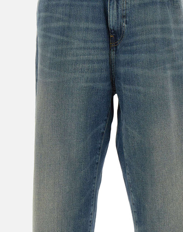 CARHARTT WIP Jeans "Aaron" BLUE Uomo 
