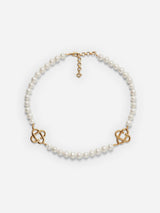 "Medium Pearl Logo Necklace" APF25JW085 01 CASABLANCA 