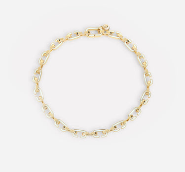 "Enamel C Link Necklace" ASP26JW323 02 CASABLANCA 