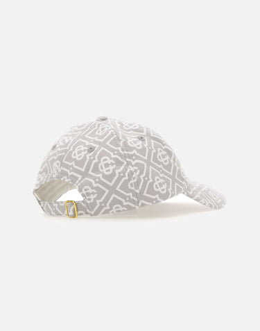 Cappellino con monogramma jacquard ASS26HAT119 01 CASABLANCA 