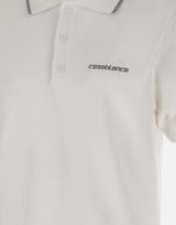 Polo in piqué "Embossed laurel" MSP26JTP243 01 CASABLANCA 