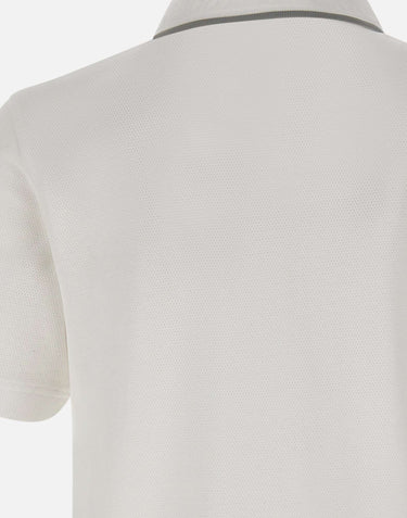 Polo in piqué "Embossed laurel" MSP26JTP243 01 CASABLANCA 