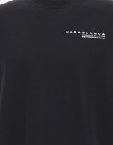 T-shirt over "Glitch orchid" MSP26JTS044 06 CASABLANCA 